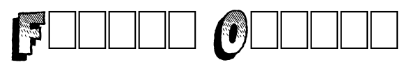Famous Oldies font preview